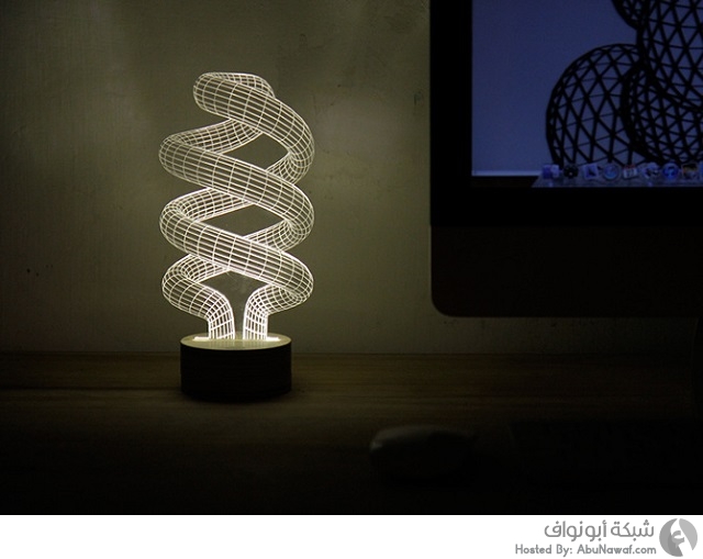 مصابيح مصممة بإحتراف لتبدو كما لو أنها مجسمات ثلاثية الأبعاد 9_75