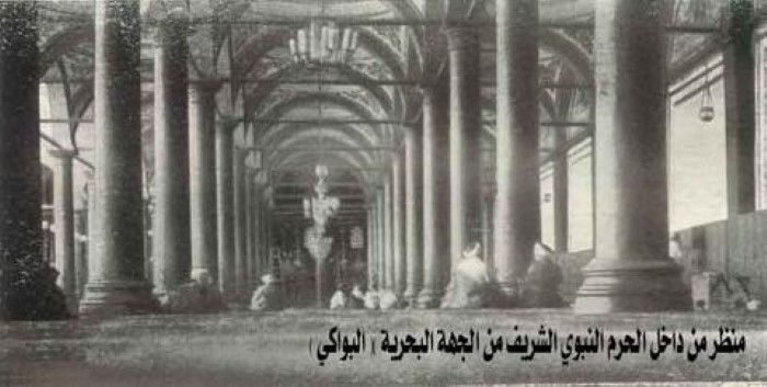 صورة نادرة لل المسجد النبوي قديماً