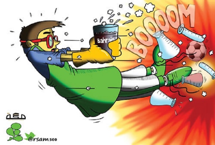 كاريكاتير صحيفة مكة (السعودية)  يوم الخميس 1 يناير 2015