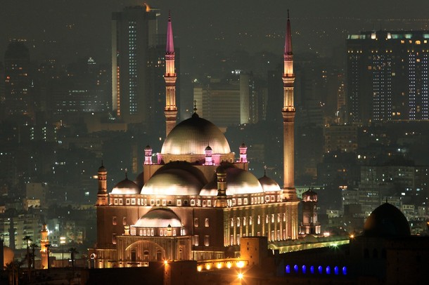 The Mohammed Ali mosque at the Salaheddi