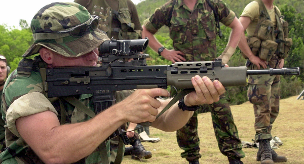 SA80 A2 L85 Assault Rifle