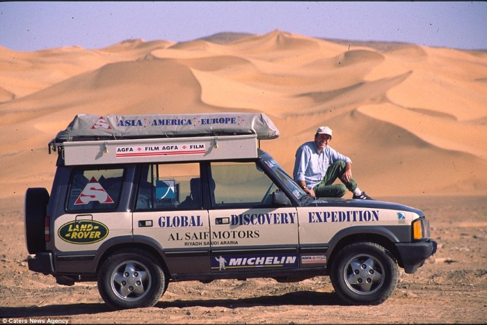 السفر في صحراء السعودية