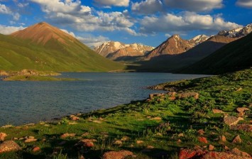 mountains in Kyrgyzstan