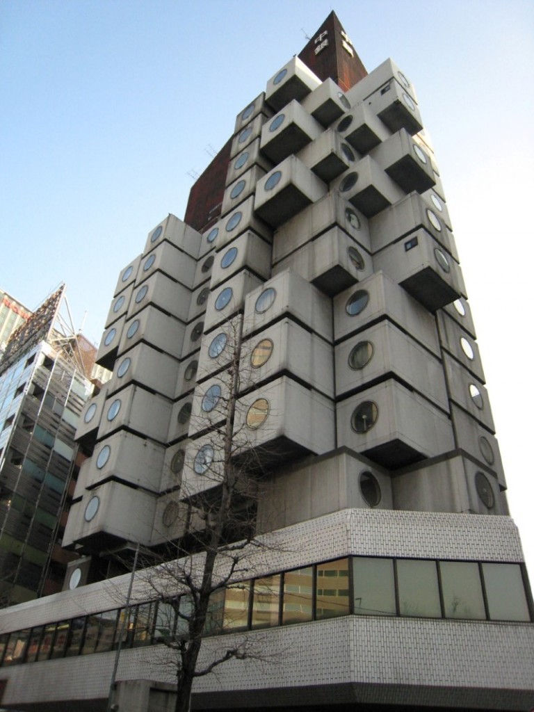برج الكبسولة "Nakagin "، طوكيو