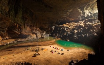 Camping on this beach