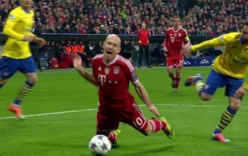 Robben diving