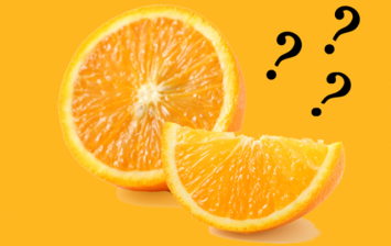 لون واسم برتقال