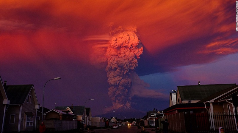 بركان كالبكو بتشيلي