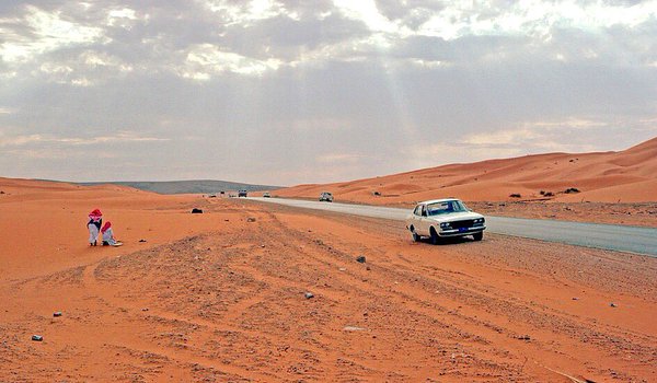 طريق قرب الرياض