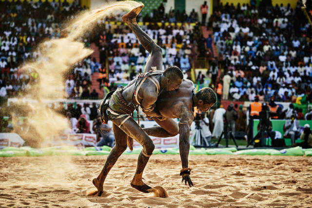 المصارعة السنغالية