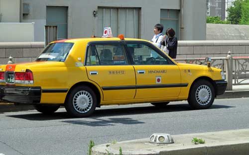 سيارات أجرة في اليابان 