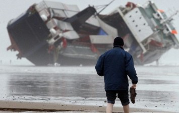 Ship aground