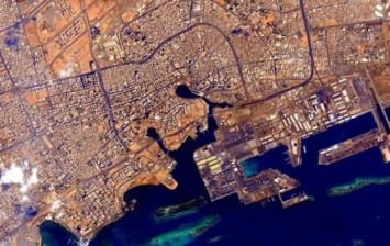 Saudi Arabia from space