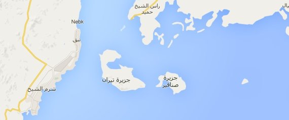 جزيرتا صنافير وتيران