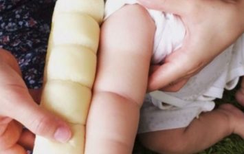 comparing babies to bread rolls