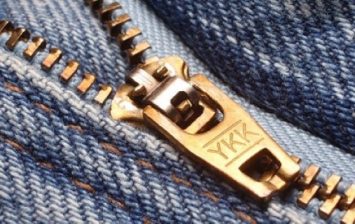 YKK zippers