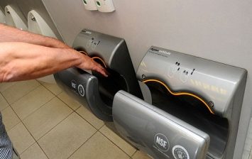 DRYERS IN PUBLIC BATHROOMS