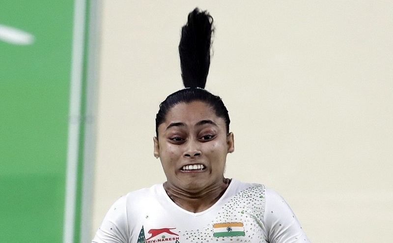 Dipa Karmakar من الهند.