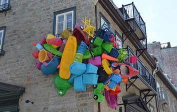 Trash Sculptures