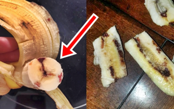 banana injected with HIV