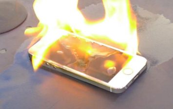 smartphone exploding