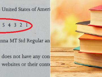 number line copyright page