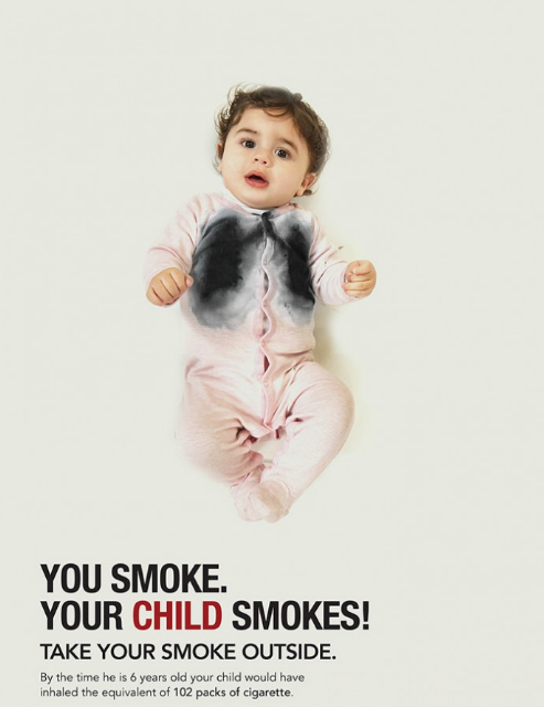 التدخين يضُر بطفلك
