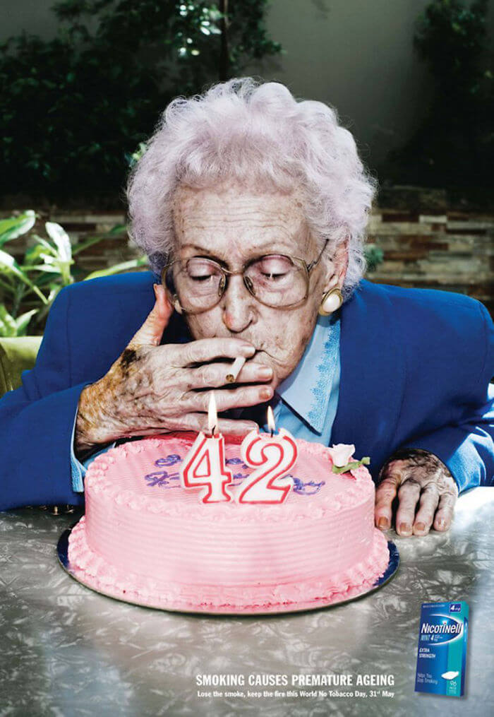 التدخين يُسبب الشيخوخة المبكرة