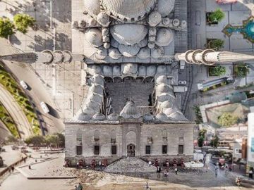 Drone photographers create 'Inception'-inspired landscapes