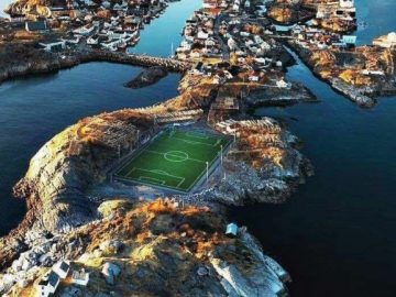 Stadium in Henningsvær