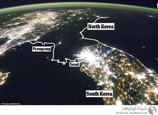 كوريا الجنوبية معتمة
