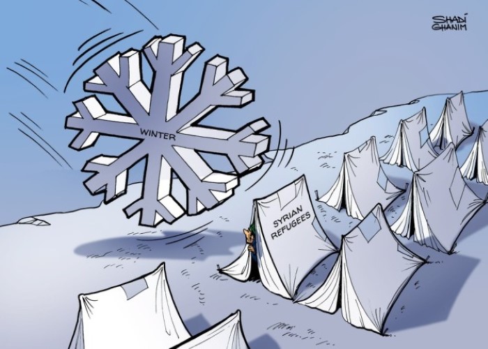 كاريكاتير ذا ناشيونال (الإمارات)  يوم الأحد 11 يناير 2015