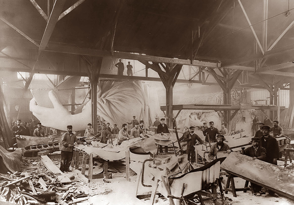 Construction Of The Statue Of Liberty