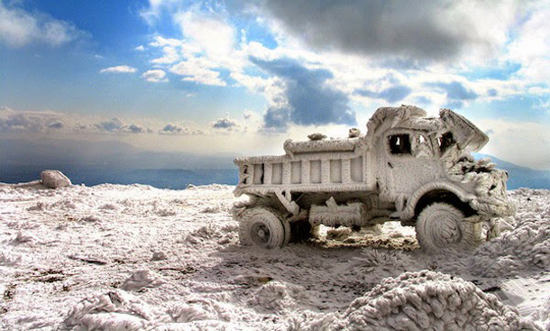 Frozen-Truck