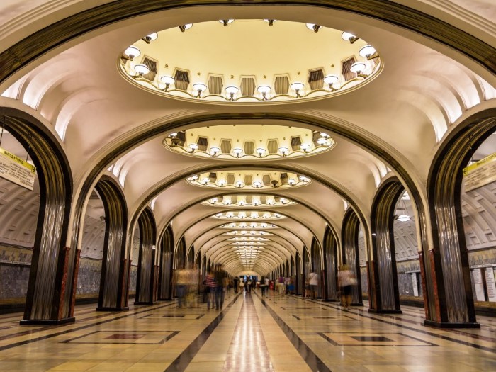 محطة مترو ماياكوفسكايا 