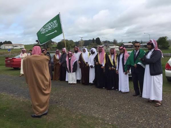 حفل تخرج سعودي في نيوزلندا 