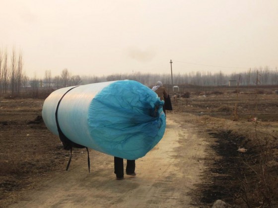 أكياس بلاستيكية لنقل الغاز في الصين