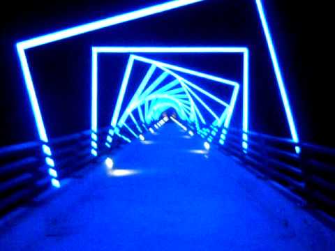 تأثيرات ضوئية على جسر