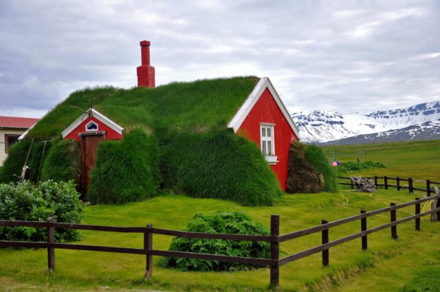 المنازل الأيسلندية القديمة 