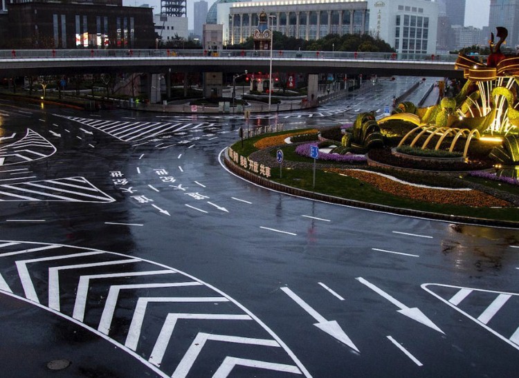 جولة مصورة في مدينة شنغهاي الصينية التي تحولت إلى مدينة أشباح تحت وطأة فيروس كورونا شنغهاي-6